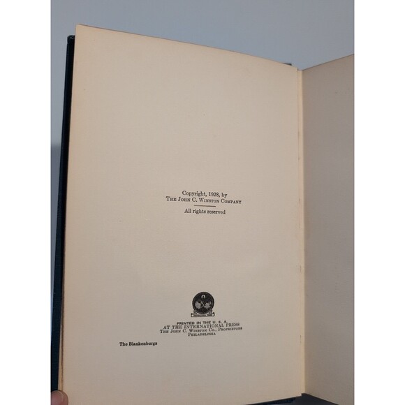 Blankenburgs of Philadelphia - Lucretia Blankenburg - 1929 Signed HC Vintage - Picture 10 of 12